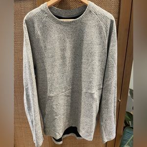 Lululemon men’s waffle sweatshirt
